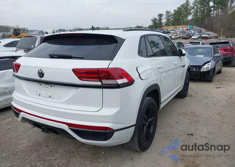 2021 Volkswagen Atlas Cross Sport 3.6L V6 Se W/Technology R-Line z USA, uszkodzony, nr VIN 1V2PE2CA4MC201712